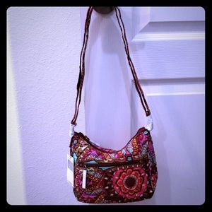 Vera Bradley mini Andi crossbody Resort medallion